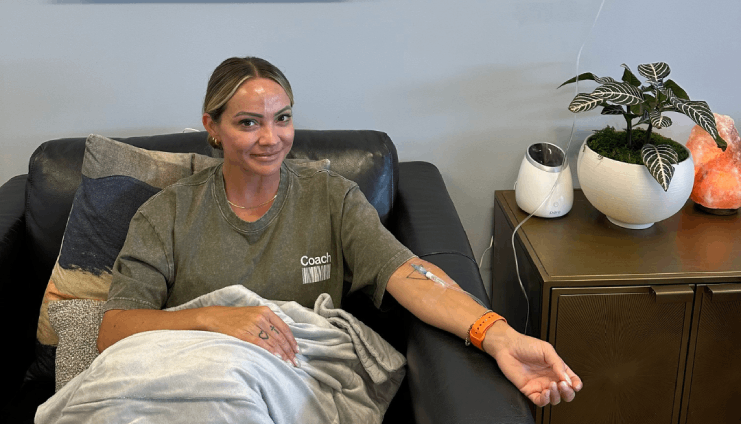 Vitamin IV therapy at WeVitalize in Huntington Beach, CA.  
